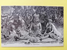 CPA ALGERIE FEMME et jeunes filles des OULED NAIL en COSTUME TRADITIONNEL Thé