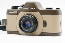 Rare [Presque comme neuf]Pentax Auto 110 Marron Safari Appareil Photo Reflex ...