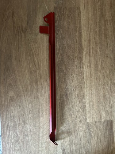 Tringle rouge garde boue avant - rouge,