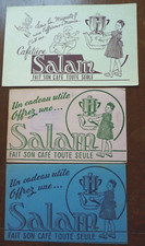 LOT DE 3 BUVARDS - SALAM -