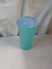 tupperware pichet à soupe rond 1.4 litre vintage vert bleu 