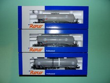 ROCO coffret 3 wagons citerne