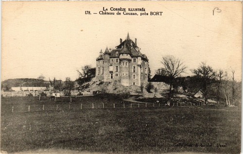 Cpa chateau couzan - ak,