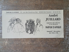 Rare invitation dédicace