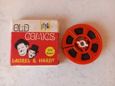 laurel & hardy ancienne bobine/bande film super 8, 111 vintage.collector.