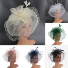 Femme Chapeau Bibi Avec Voile