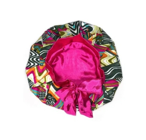 Bonnet cheveux doublé satin - ,