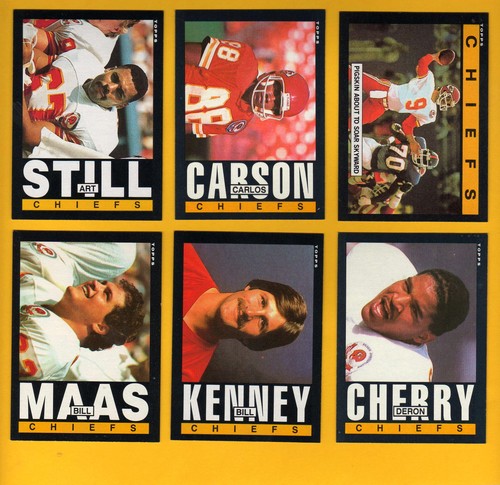 1985 kansas city chiefs - 1985, set