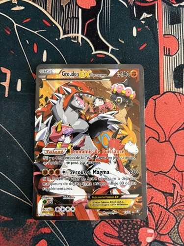 Carte pokémon groudon de - carte,
