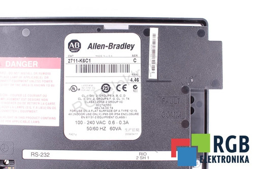 2711 k6c1 ser frn4 - 2711-k6c1, allen
