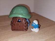 figurine SCHTROUMPF  : Maison China  Schleich - smurf house, Peyo.