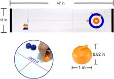 Table jeu curling - table, de