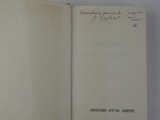 SORELLA Histoire d'une amitié. EXEMPLAIRE PERSONNEL de G. Castelot