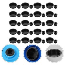  Couvercles à vis pour seaux 40 pièces : couvercles en plastique de 200 l pour