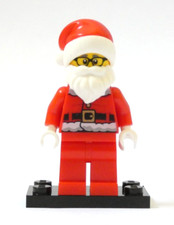LEGO MINIFIGURE FIGURINE OFFICIELLE PERE NOEL PETIT PAPA NOEL JOUET COLLECTION
