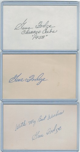 Gene fodge index card - fodge,