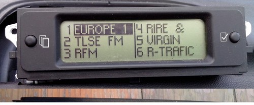 Afficheur deporte autoradio