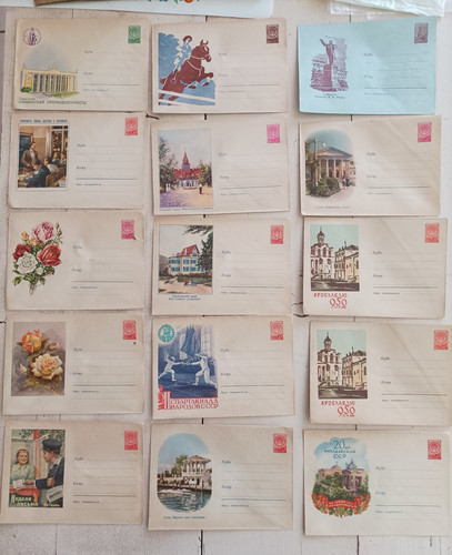 Enveloppes préaffranchie - 15,