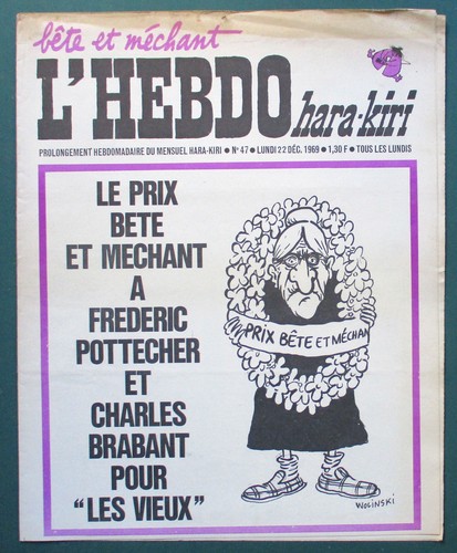 Hara kiri hebdo 22 - hebdo,