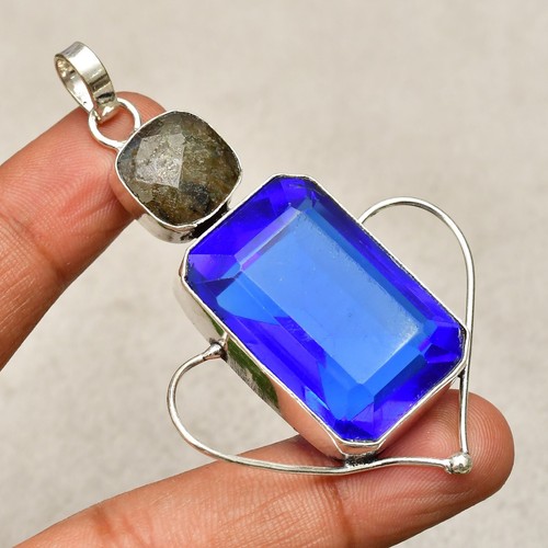 Pendentif bijou argent - en,