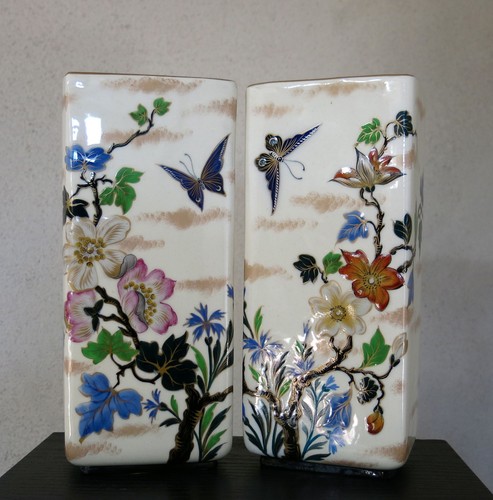 Keller guerin paire - keller, vases