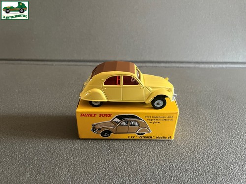 Voiture miniature citroen 2cv - citroen,