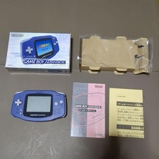 Console Nintendo Game Boy Advance SP AGS-001 Milky Blue testée nettoyée