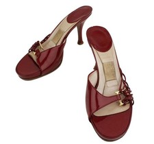 Dior Mules en cuir verni