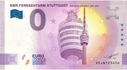 Billet souvenir 2025 allemagne - 2025,