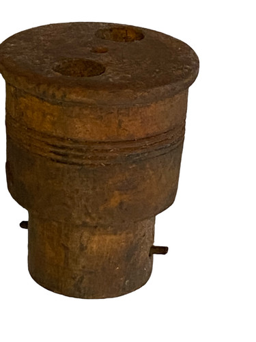Ancienne douille bois type - douille,