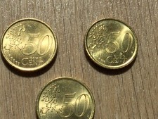 Lot de 3 pièces de 50