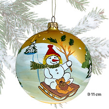 Boule Noël Verre soufflé