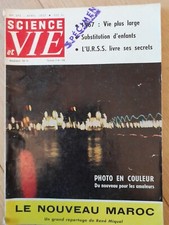 Magazine Science et vie n°475 avril 1957 "Le nouveau Maroc"