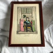 GRAVURE ROYALISTE LOUIS XVIII