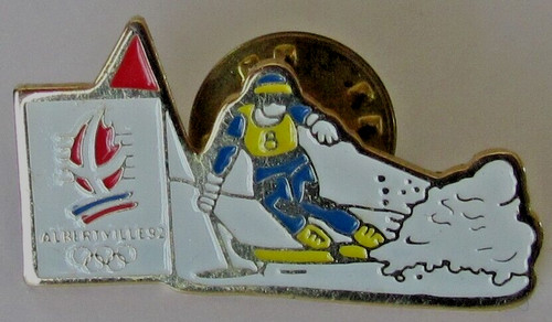 Pin albertville jo ski - albertville,