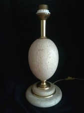 MAGNIFIQUE LAMPE TRAVERTIN  ET