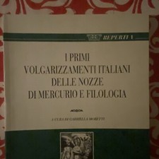 Moretti, G. Per una storia della fortuna postmedievale di Marziano Capella rare
