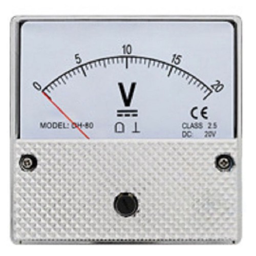 Voltmètre analogique