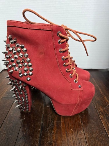 Jeffrey campbell red spiked - campbell,