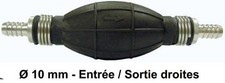 Pompe d'Amorçage Gasoil Droite 10 mm pour Peugeot Partner Camionnette/Monospace.