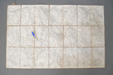 Carte CASSINI n° 24 - Nord de ROUEN (1759) Charles PICQUET - Normandie, Seine