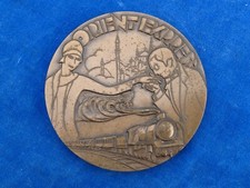SUP ! MEDAILLE Medal - GONDARD - ORIENT EXPRESS 1883 1977 1982 - CIWL TRAIN