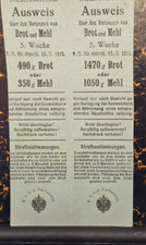 Carte ticket rationnement