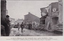 1930  --  MOISSAC SAINTE BLANCHE  DEBLAIEMENT PAR AUTOCHENILLES   3I407