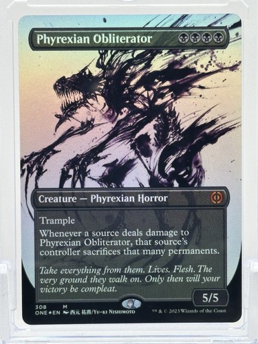 Mtg phyrexian obliterator - phyrexian,