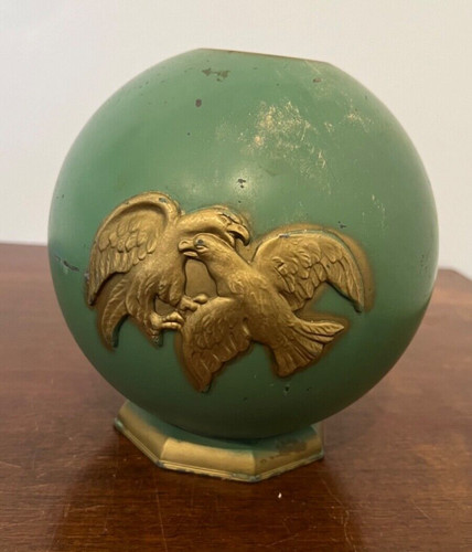 Vase boule métal art - vase,