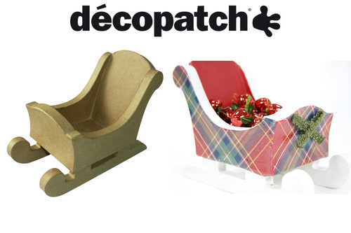 Decopatch noël traîneau - noël,