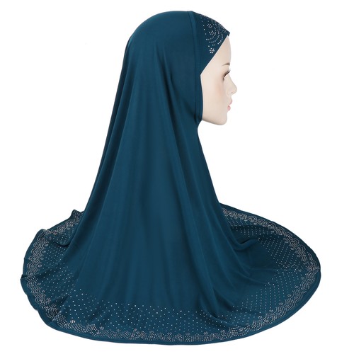 Rhinestone hijab full cover - rhinestone,