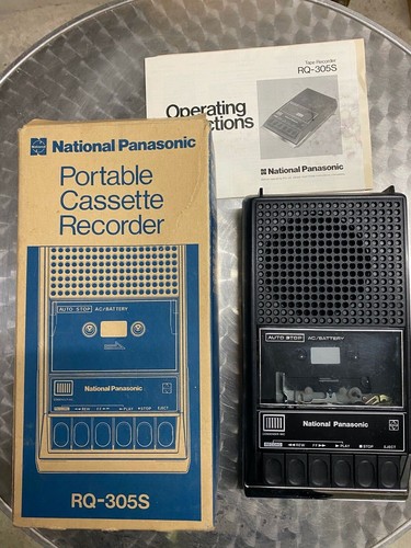Portable cassette recorder - portable,