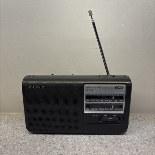Sony icf portable fm - sony,